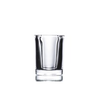 Mini ensemble blanc de récipients en verre à liqueur épaissie transparente pour liqueur whisky bière vin rouge thé