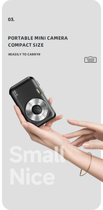 Prolessional CCD Camara Pocket Vlogging fotografía 44mp Photo Mini Small para niños 1080p DSLR cámaras de <span class=keywords><strong>video</strong></span> - Product Image 4