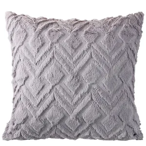 Soft Rabbit Fur Throw Pillow Wohnzimmer Mode Kissen für Sofa