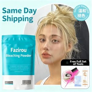 مسحوق تبييض الشعر - عامل تفتيح شبه دائم للاستخدام في الصالونات، لا يضر بالشعر، سهل الاستخدام - Product Image 4