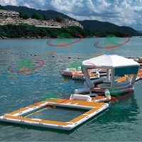 Plateforme flottante gonflable pour sports nautiques, prix d'usine, pour adultes et enfants