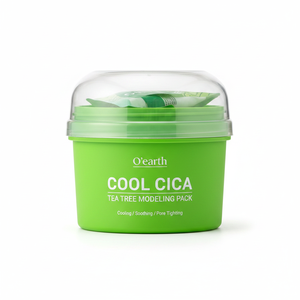 O'earth 30g Cool Cica <b>Tea</b> <b>Tree</b> Modeling Pack High Quality Functional Facial <b>Mask</b> - Product Image 2