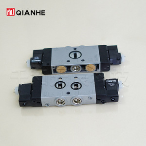 Vanne solénoïde Qianhe 1/4 po pour cylindre pneumatique de presse d'impression, vanne de commande électronique - Product Image 3
