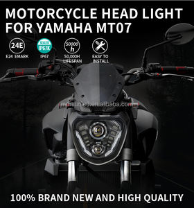Morsun led phare pour Yamaha MT 07 FZ 07 MT07 MT-07 FZ-07 2014 2015 <span class=keywords><strong>2016</strong></span> 2017 moto led projecteur e-mark approuvé - Product Image 4