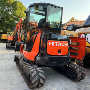 2020 Hitachi ZX50u Mini pelle capacité de 5 tonnes pelleteuse d'occasion multifonctionnelle ZAXIS 50 55 Original du Japon Hitachi ZX55 - Product Image 6