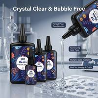 OSBANG UV Resin Hard Type Crystal Clear Fast Curing 85D High Hardness Bubble Free Resin for Artisan Keyboard Keycaps