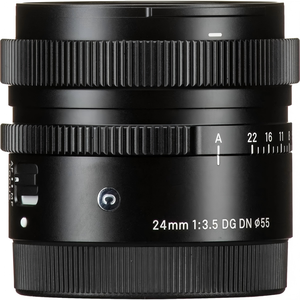 Objectif d'appareil photo pour capteur APS-C monture E, 24 mm F3.5 DG DN - Product Image 3
