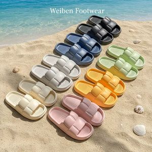 Pantuflas <span class=keywords><strong>de</strong></span> Mujer para Exteriores, Modernas, con Plantilla <span class=keywords><strong>de</strong></span> <span class=keywords><strong>EVA</strong></span> Súper Suave, Ligeras, <span class=keywords><strong>de</strong></span> Secado Rápido, Antideslizantes, Punta Abierta, para Verano, Otoño y Primavera - Product Image 4