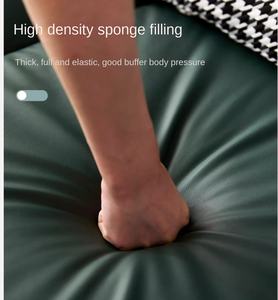 Dual-Use Small-Sized Modern L-Shape Sofa <strong>Bed</strong> Pull-Out Folding Single <strong>Bed</strong> for Living Room Apartment Hotel Artificial Leather - Product Image 5