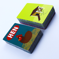 Jeu de société pour enfants de haute qualité fournisseurs chinois 3-10 ans enfants pays carte Flash mathématiques braille cartes flash dentaires papier de logo