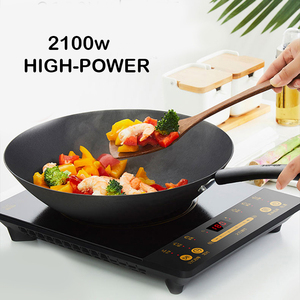 OEM 12 V 24 V Cocina de inducción solar 2000W Estufa eléctrica de control táctil Cocina de inducción de un solo quemador - Product Image 3
