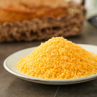 Panko-migas de pan amarillas con HACCP HALAL, suministro de fábrica