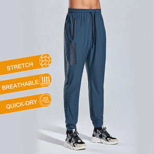 Pantalones deportivos transpirables para hombre, para deportes al aire libre, correr y entrenamiento de baloncesto, pantalones de chándal de ajuste regular de alta elasticidad - Product Image 4