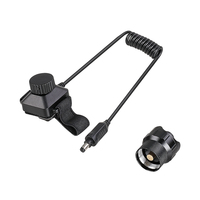 Lampe de poche Portable longue faisceau puissant Zoomable, lumière extérieure blanche, imperméable, led cochon rouge IR vert, lampe torche