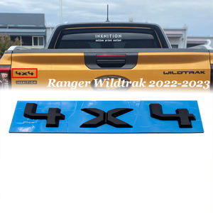Autocollant de véhicule 3D, emblème de voiture, logo adhésif, <span class=keywords><strong>4x4</strong></span>, hayon pour Ranger Wildtrak 2022-2023, plaque signalétique arrière - Product Image 2