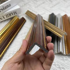 Décoration en mousse PS décoration intérieure mur en plastique coins de bord de gaufrage à angle droit pour moulage de panneau de plafond - Product Image 2