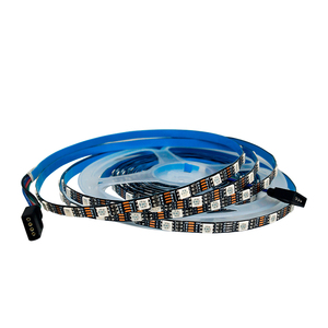 SXZM <span class=keywords><strong>Tira</strong></span> de <span class=keywords><strong>LED</strong></span> RGB <span class=keywords><strong>5V</strong></span> 5050 de 6mm, PCB Ultra Delgado, Negro/Blanco, Flexible, Alimentación <span class=keywords><strong>USB</strong></span>, Corte por <span class=keywords><strong>LED</strong></span>, 5M, 300 LEDs, Cinta de Luz, Tiras <span class=keywords><strong>LED</strong></span> - Product Image 3