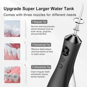 Irrigador Dental Portátil Profesional de 400 ml, Multi Pik IPX7, Inalámbrico, USB, para Uso Doméstico y al Aire Libre - Product Image 5