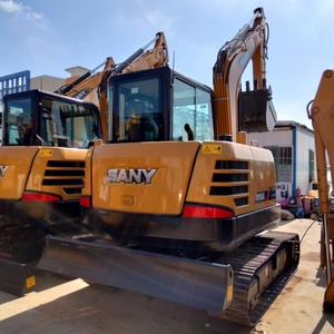 รถขุดขนาดเล็กมือสอง Sany Sy55c ยี่ห้อ SANY ปี 2017-2024 คุณภาพสูง รุ่น SY60C SY75C - Product Image 3