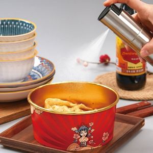 Rociador de Aceite de Vidrio con Diseño Atomizador, Dispensador de Aceite Antiderrames y Antigoteo, Botella de Acero Inoxidable para Salsa de Soya y Vinagre, Uso en la Cocina - Product Image 1