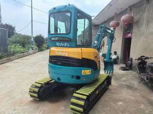Mini-excavatrice Kubota U25 d'occasion, 2,5 tonnes, 2 tonnes, 3 tonnes, importée du Japon, moteur avec boîte de vitesses et pompe, certifiée CE - Product Image 2