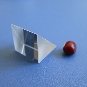 <span class=keywords><strong>10mm</strong></span> vidro óptico ângulo direito feixe divisor BK7 mini triângulo prisma - Product Image 1