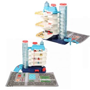 Juguete <span class=keywords><strong>de</strong></span> Construcción Multicapa para Niños, Estacionamiento Elevador, Garaje Eléctrico para Autos, Juguete <span class=keywords><strong>de</strong></span> Aventura Urbana - Product Image 2