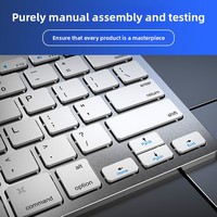 Clavier sans fil ergonomique ultra-fin 2026 pour tablette externe, iPad, ordinateur portable et utilisation sur ordinateur de bureau 10