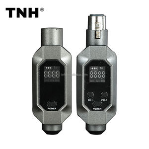 TNH-Transmisor y receptor inalámbrico con cable a Xlr, sistema de micrófono inalámbrico UHF <span class=keywords><strong>para</strong></span> mezclador de audio, <span class=keywords><strong>bajo</strong></span> de guitarra eléctrica - Product Image 1