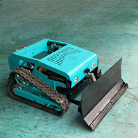 Livraison Gratuite CE EPA 550mm Tondeuse à Gazon RC à Essence Télécommandée Sans Fil sur Chenilles pour la Coupe de l'Herbe