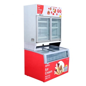 Quầy Nhỏ Popsicle Gelato Kem Hiển Thị Tủ Đông <span class=keywords><strong>Showcase</strong></span> - Product Image 1