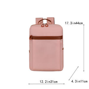 High-End Laptop <b>Backpack</b> Stylish Design for Men and Women Large Capacity Nylon Lined Student Schoolbag - Product Image 6