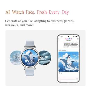 Jam tangan pintar untuk wanita, arloji cerdas versi Global GTR4 1.27 inci layar TFT untuk wanita IP68 mendukung pemantauan denyut jantung - Product Image 5