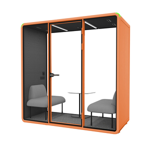 Cabine acoustique insonorisée Open Office pour réunions de groupe - Product Image 6
