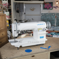 Machine à coudre industrielle JUKKY 8700 à grande vitesse, alimentation manuelle, point simple automatique, pour cuir et équipements en fer