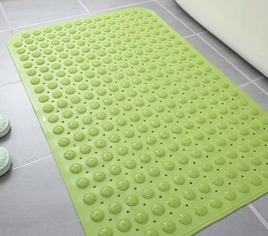 Tapis de bain en PVC imperméable avec ventouses antidérapantes pour douche et baignoire - Product Image 6