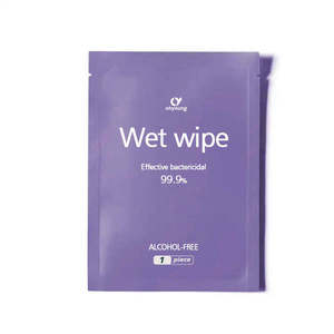 OEM Individually Wrapped Disposable Travel Size Natural Singles Face <b>Cleansing</b> Mini Makeup Remover <b>Wipes</b> - Product Image 2
