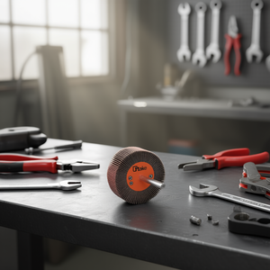 Disque à lamelles abrasif Ttake 30x10 mm, tige de 3 mm, grain 120 pour le meulage - Product Image 3