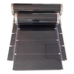 Alfombrilla de calefacción de carbono para suelo eléctrico radiante de infrarrojo lejano de 220W/M2, Material de grafeno de 110V/220V/230V para uso en hoteles - Product Image 1
