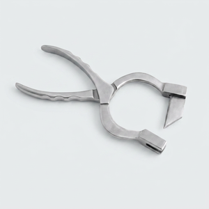 มีดผ่าตัดสัตว์ทำหมันสแตนเลส ใช้ซ้ำได้ สำหรับม้า วัว แกะ แพะ ปศุสัตว์ OEM - Product Image 1
