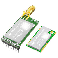 Módulo LoRa SX1262, Transceptor Inalámbrico Serial UART de Largo Alcance (32 km), Reemplaza al SX1278 para Redes de Sensores IoT y Agricultura Inteligente