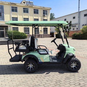 Carrito de Golf Eléctrico de 4 Plazas, Asientos Espaciosos <span class=keywords><strong>para</strong></span> Grupos, Autonomía de 90 km, Apto <span class=keywords><strong>para</strong></span> Resorts y <span class=keywords><strong>Eventos</strong></span> - Product Image 6