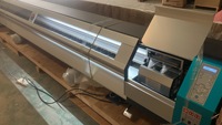 Galaxy-máquina trazadora de impresora solvente ecológica de inyección de tinta de gran formato, 3,2 m, con 2 uds. de cabezales i3200 en Shanghai