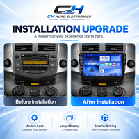 Untuk Toyota RAV4 2007-2012 Perangkat Headunit 9 Inch Double 2 Din Octa-Core Quad Stereo Mobil GPS Navigasi Radio Mobil Android