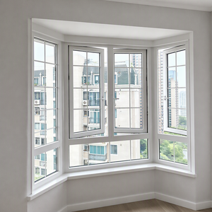 <span class=keywords><strong>Finestra</strong></span> a Battente Verticale in UPVC con Apertura verso l'Esterno, Flusso d'Aria Fresca, Chiusura a Frizione, Design a Risparmio Energetico e Insonorizzato - Product Image 6