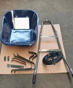 Chariot à roue unique de type africain WB6400 de haute qualité, capacité de charge de 300 kg, fabriqué en Chine - Product Image 4