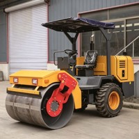 Compacteur vibrant Orca SR3500 de 3,5 tonnes, moteur diesel 39 CV, 29 kW, pour la construction, le sol et l'asphalte, rayon de braquage court, ABG