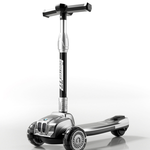 Trottinettes pliables à <span class=keywords><strong>3</strong></span> roues pour enfants, style très populaire, avec roues lumineuses LED et pédales musicales, pour garçons et filles de <span class=keywords><strong>3</strong></span> à 12 ans - Product Image 4