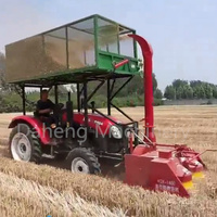 Récolteuse d'herbe de vente chaude à vendre récolteuse de maïs montée sur tracteur