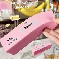 Bâton de beurre et de fromage extra-large, jouet anti-stress moelleux, texture douce comme de la peau, matériau PU pour garçons et filles de tous âges